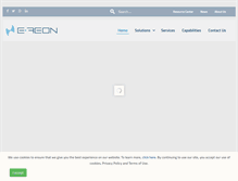 Tablet Screenshot of e-reon.com